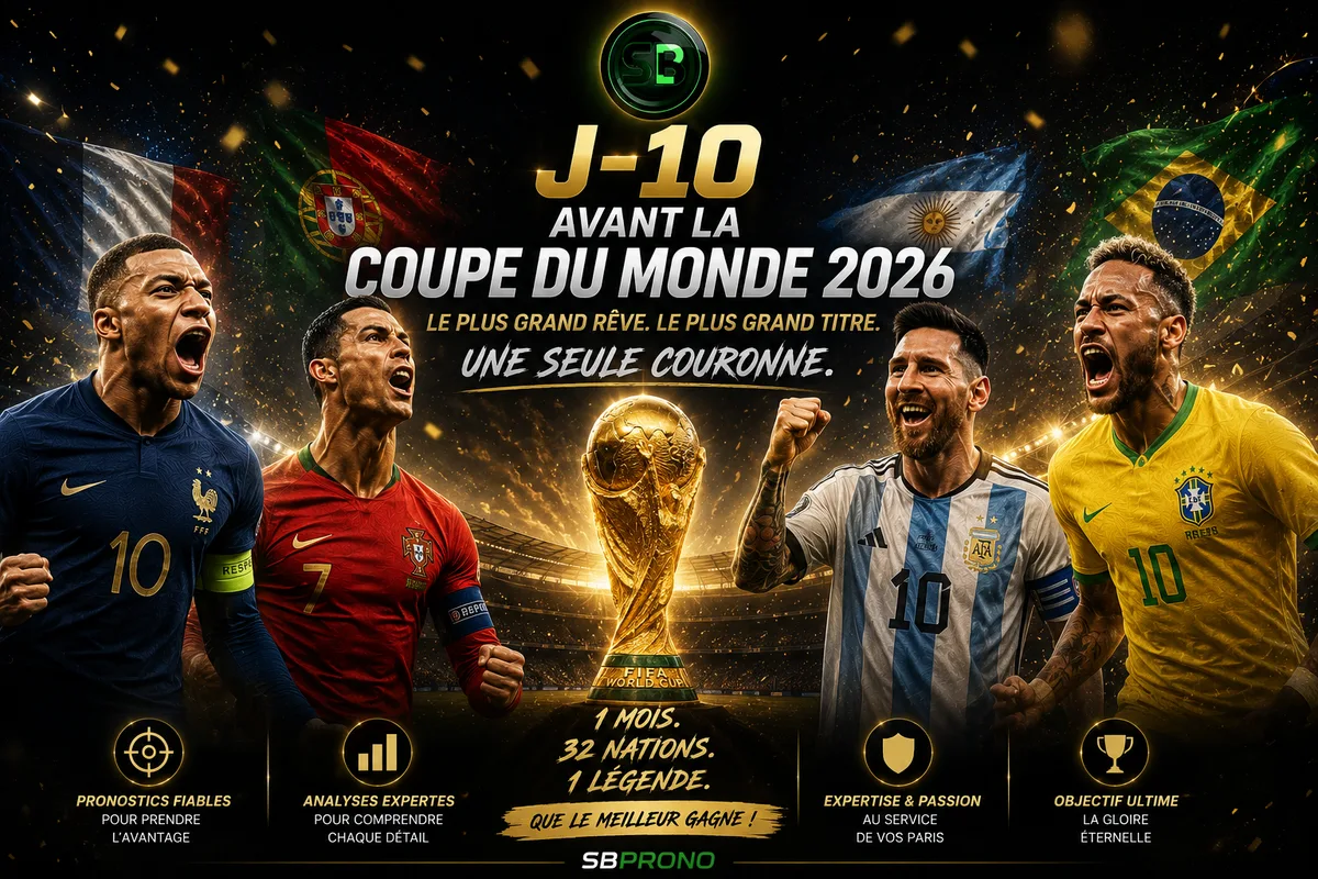 J-10 avant la Coupe du monde 2026 : horaires, diffusion, matchs des Bleus, favoris… tout ce qu’il faut savoir