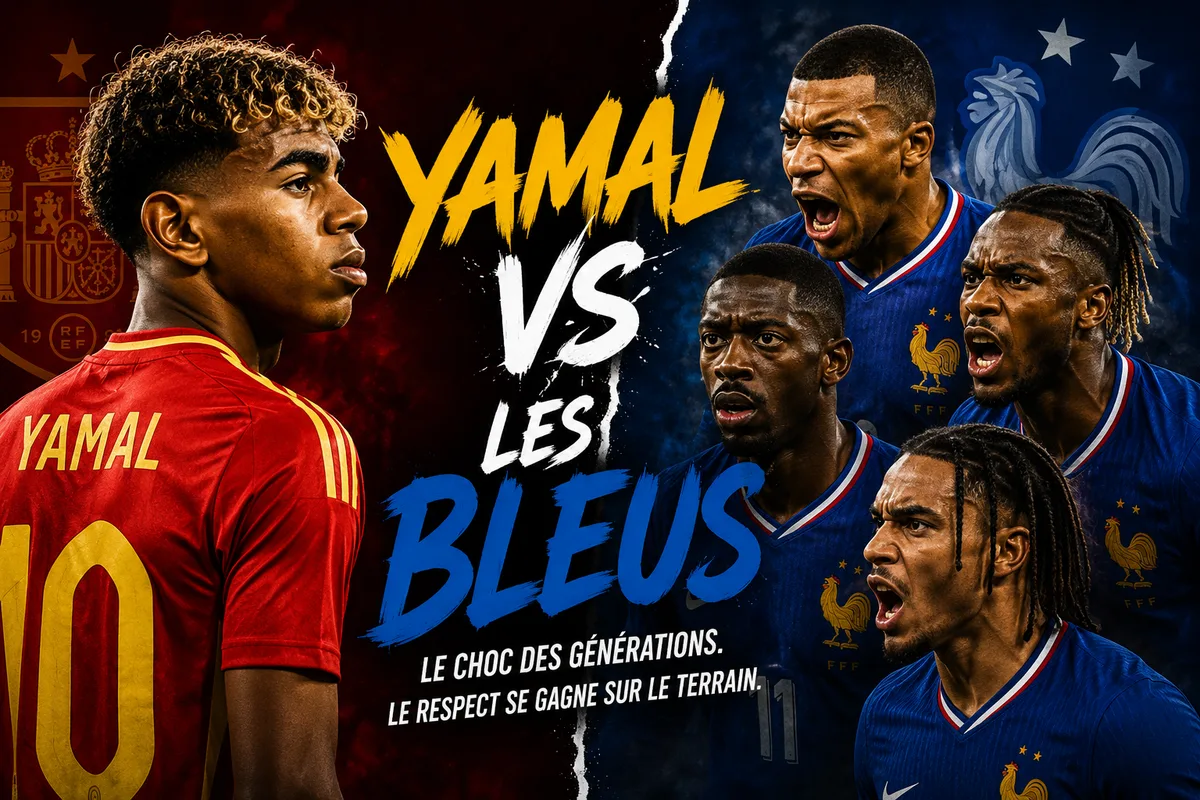 Lamine Yamal chambre les Bleus : « La France n’est pas meilleure que l’Espagne »