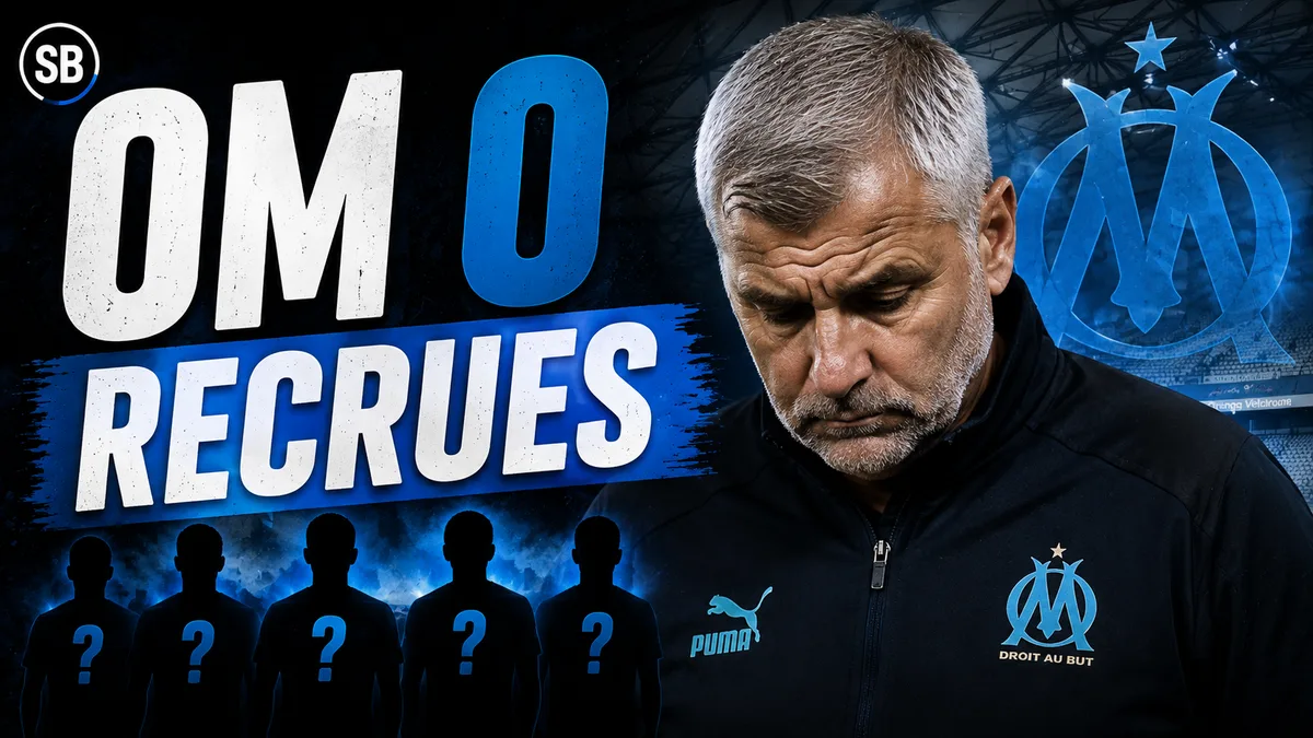 OM : zéro recrue à la clôture du mercato, un effectif réduit et de vraies inquiétudes