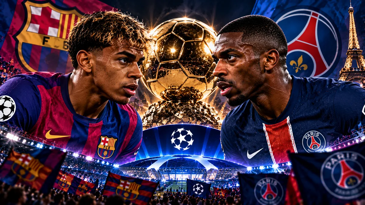 PSG-Barça : le choc des prétendants au Ballon d'Or (horaire, chaîne et absents)