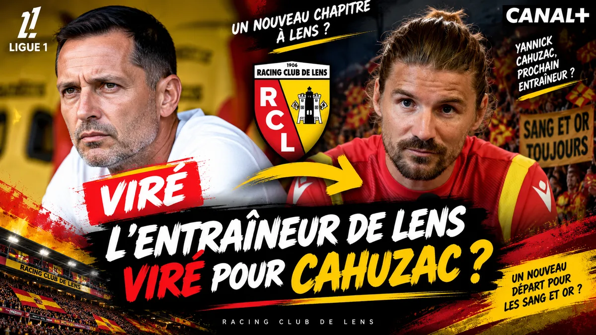 RC Lens : coup de tonnerre, Dino Toppmöller limogé, Yannick Cahuzac assure l’intérim