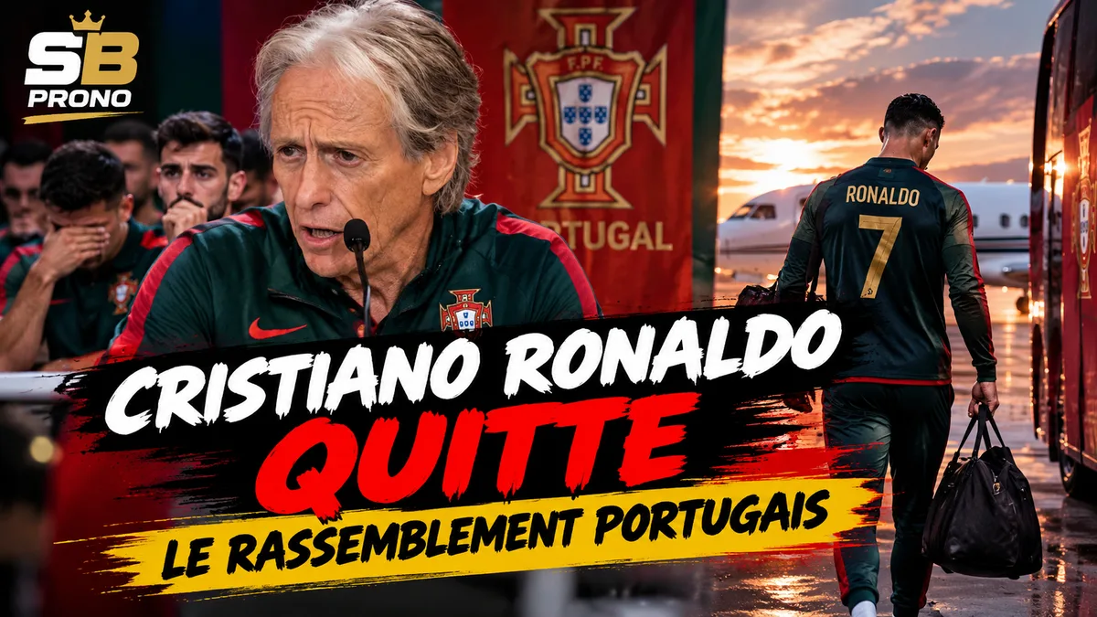 Ronaldo quitte le rassemblement du Portugal : les dessous du clash avec Jorge Jesus