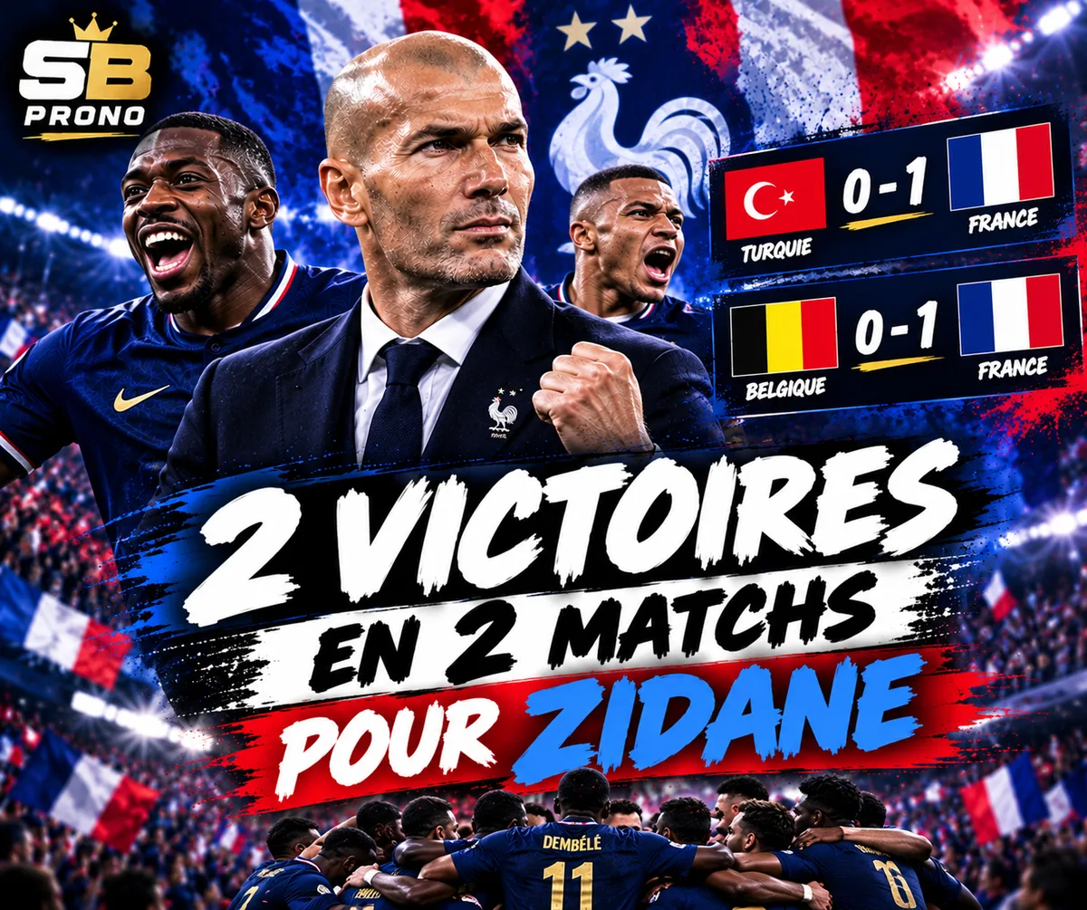Zidane, 2 victoires en 2 matchs : ses débuts se comparent-ils à ceux de Deschamps ?
