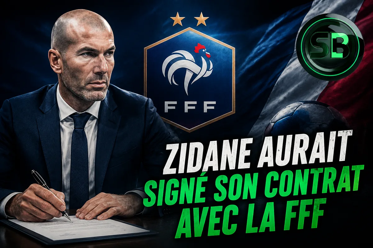 Zinédine Zidane a signé avec la FFF : il sera le prochain sélectionneur des Bleus